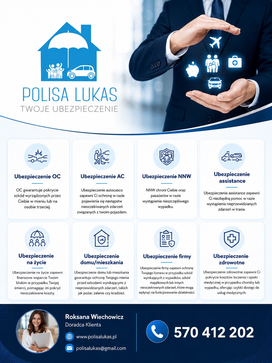Polisa Lukas ubezpieczenie samochodu