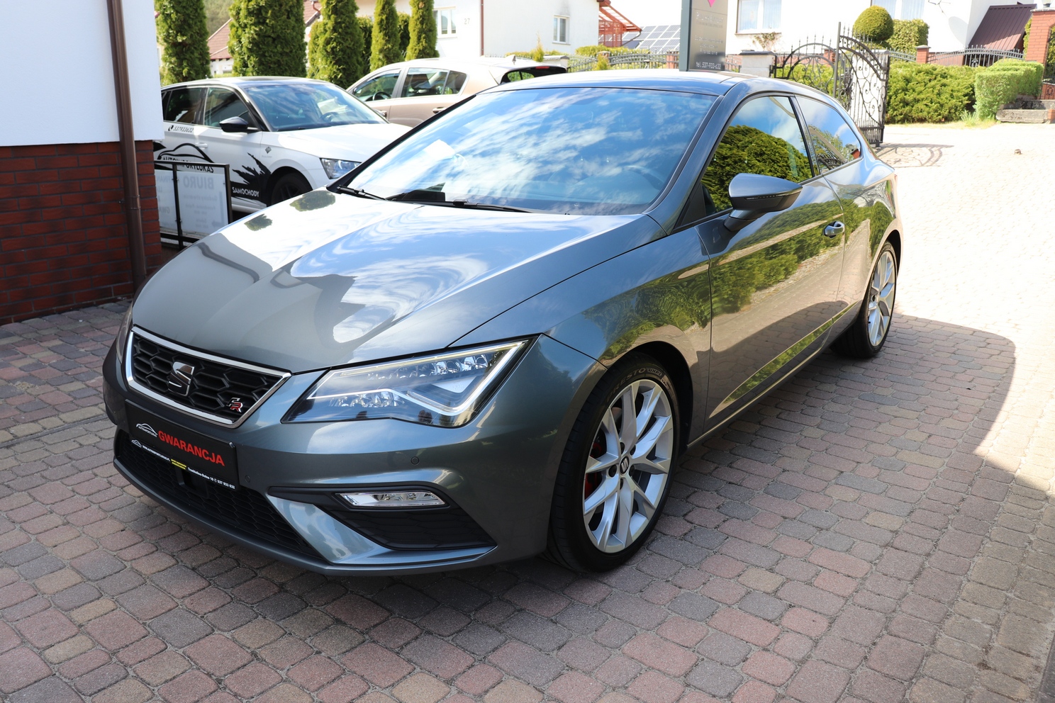 SEAT LEON 2.0 TDI FR AUTOMAT, SERWISOWANY, GWARANCJA