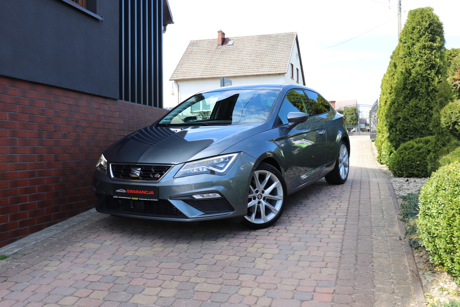 SEAT LEON 2.0 TDI FR AUTOMAT, SERWISOWANY, GWARANCJA