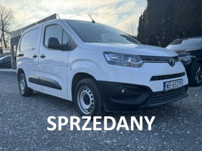 Toyota Proace City Salon Polska Poleasingowy I właściciel Serwis ASO VAT 23% Bezwypadkowy