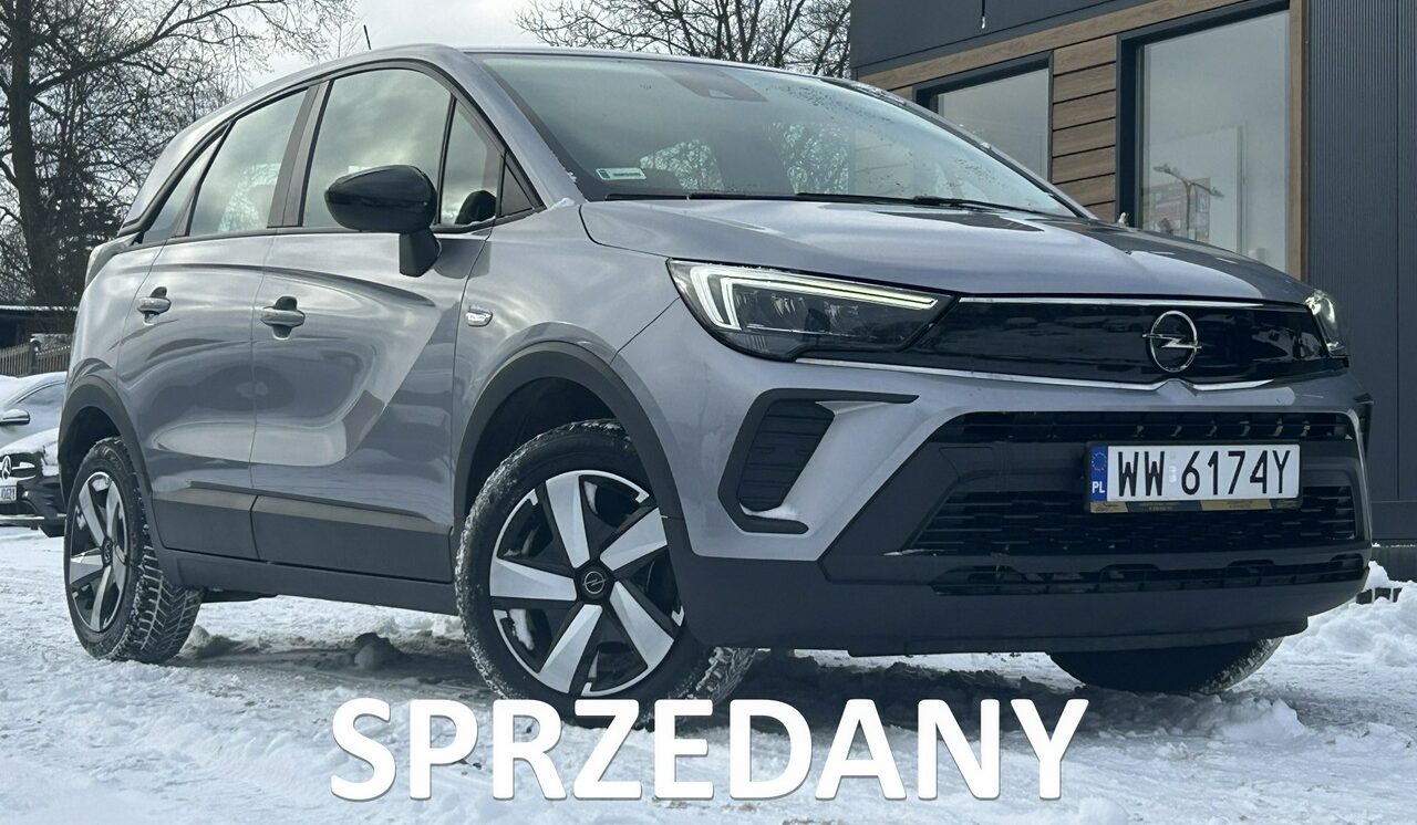 Opel Crossland X Salon Polska Poleasingowy I właściciel Serwis ASO VAT 23% Bezwypadkowy