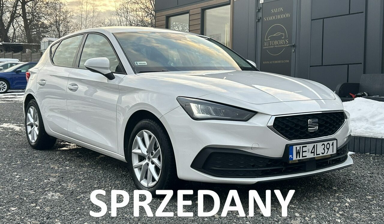 Seat Leon Salon Polska Poleasingowy I właściciel Serwis ASO VAT 23% Bezwypadkowy IV (2020 – )
