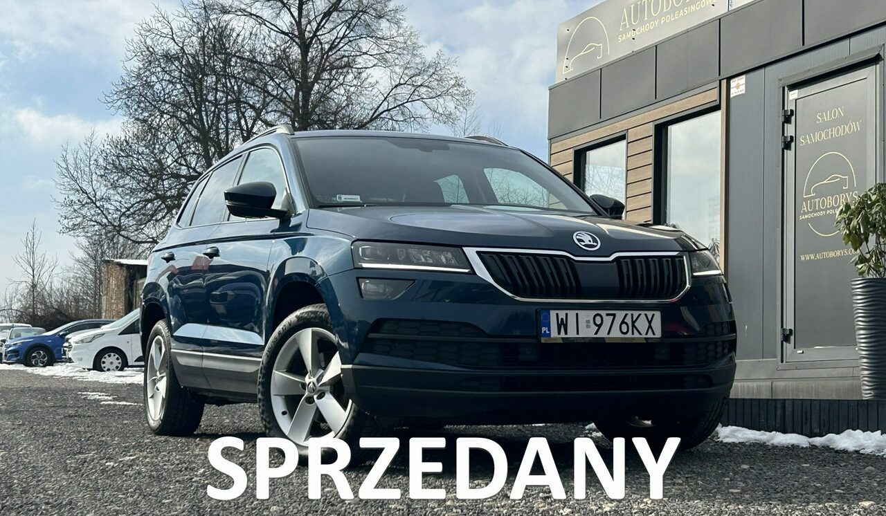 Škoda Karoq Salon Polska Poleasingowy I właściciel Serwis ASO VAT 23% Bezwypadkowy