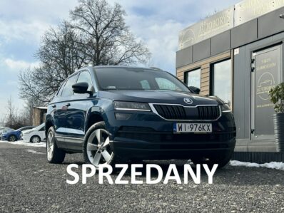 Škoda Karoq Salon Polska Poleasingowy I właściciel Serwis ASO VAT 23% Bezwypadkowy