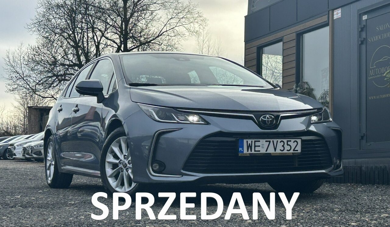 Toyota Corolla Salon Polska Poleasingowy I właściciel Serwis ASO VAT 23% Bezwypadkowy E21 (2019-)